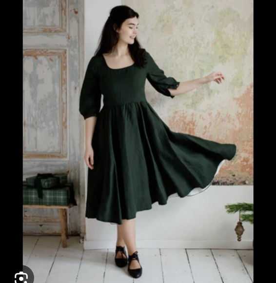Son de Flor Linen Dress - Picture 1 of 9